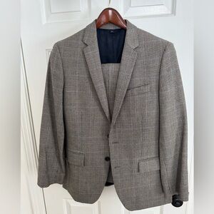 J. Crew Thompson Suit - Glen Plaid